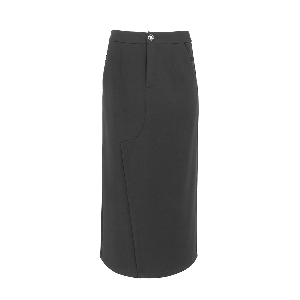 STRAIGHT STRECH SKIRT by profile-nyc