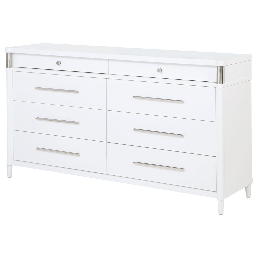 Gracemont 8-drawer Bedroom Dresser Cabinet White by Unique Piece Furniture