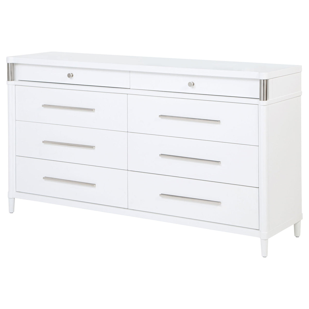 Gracemont 8-drawer Bedroom Dresser Cabinet White by Unique Piece Furniture