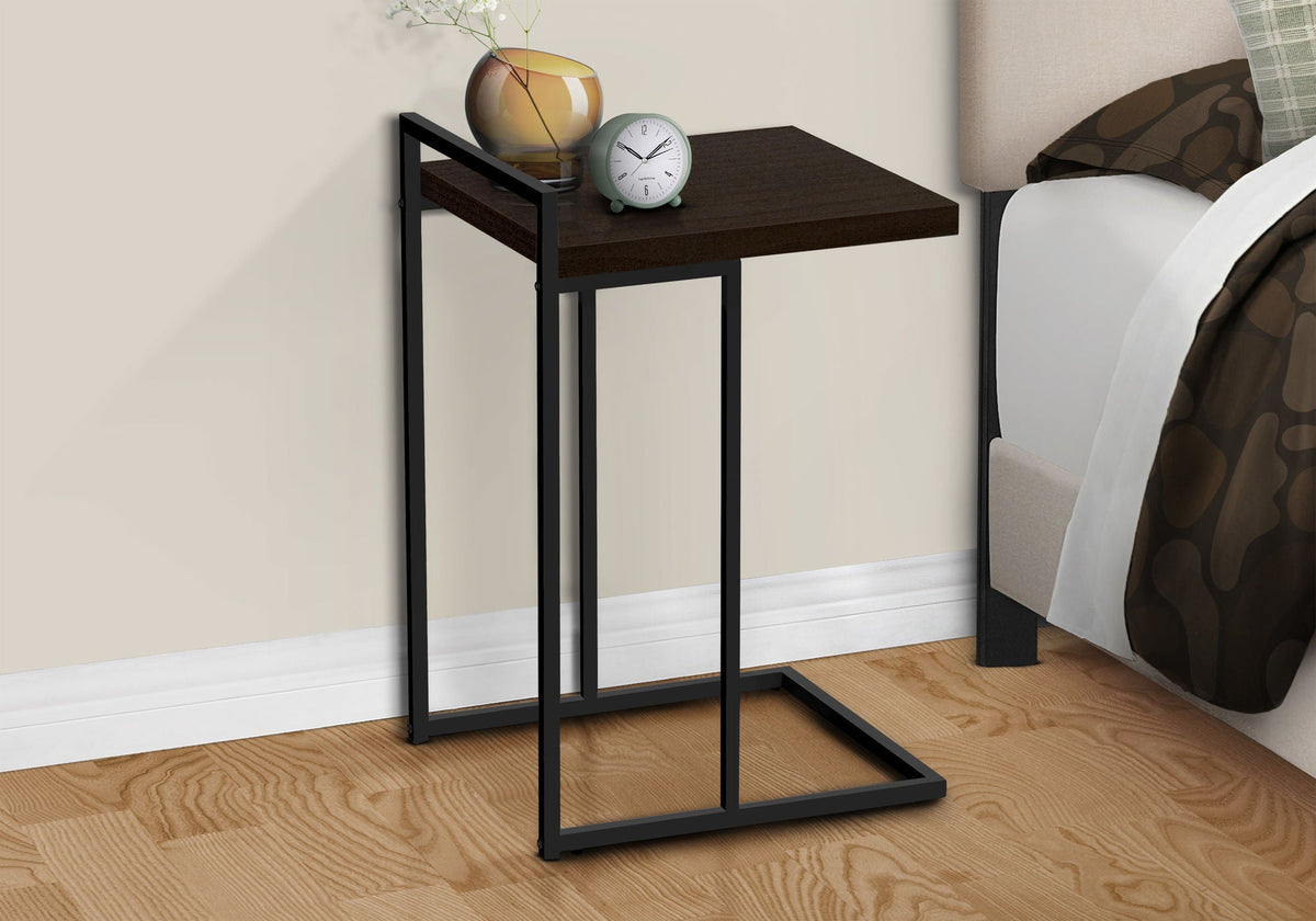 Accent Table, C - Shaped, Versatile by Unique Piece Furniture