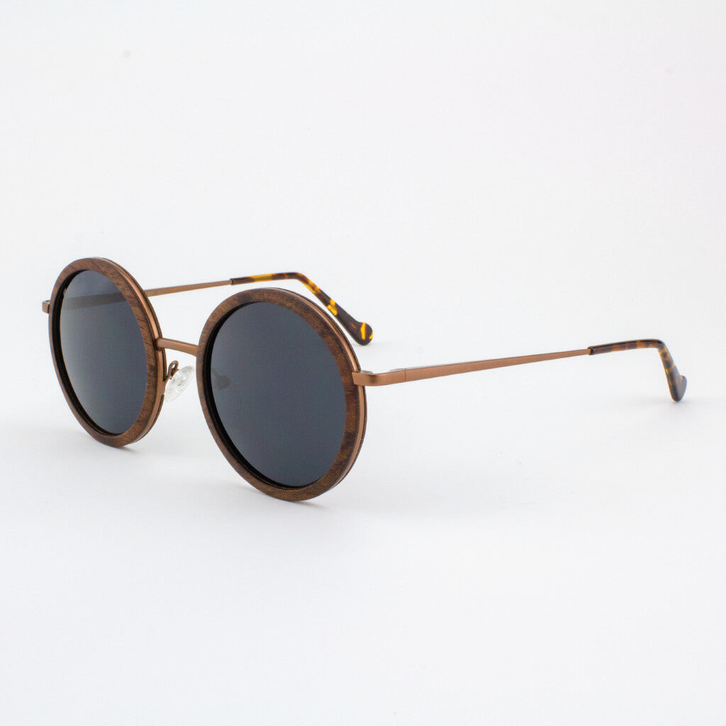 Largo - Metal & Wood Sunglasses by Tommy Owens