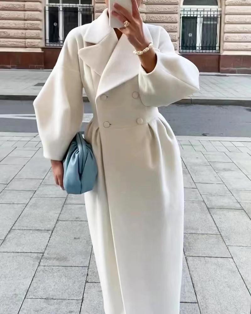 Vintage Court Lantern Sleeves Large Lapel Jacket by Social Buzz eSIMs