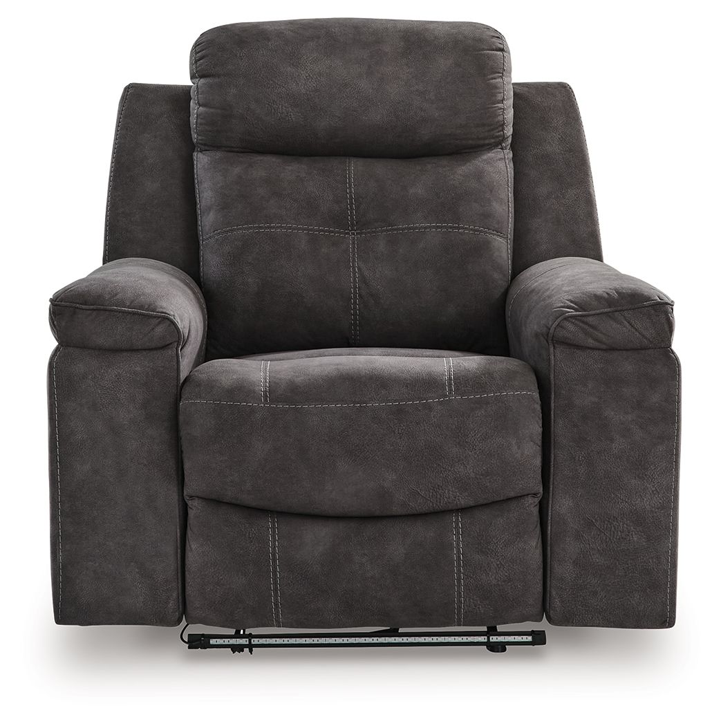 Brysonview - Zero Wall Recliner - Charcoal by Unique Piece Furniture