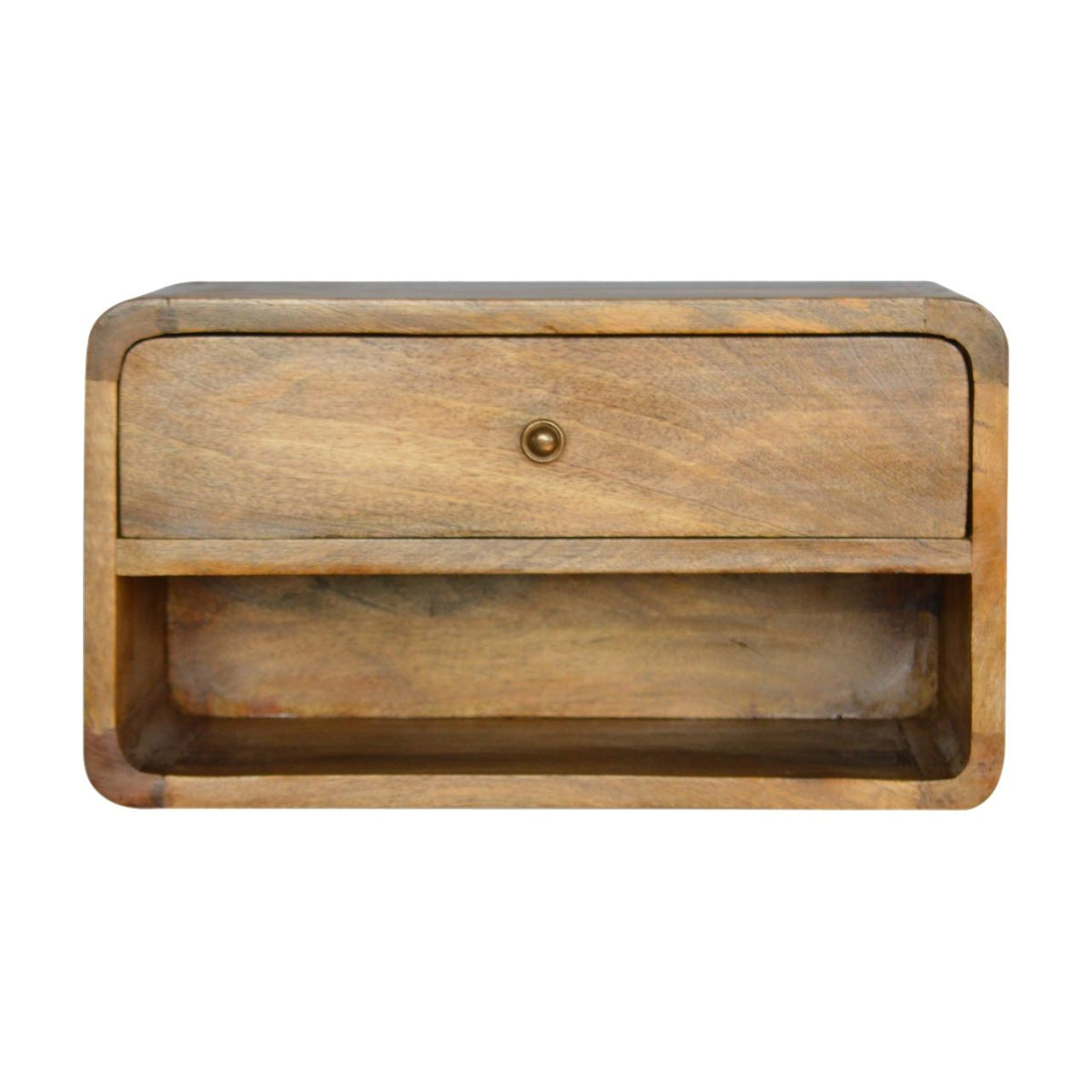 Curve Upper Slot Floating Nightstand by Unique Piece Furniture