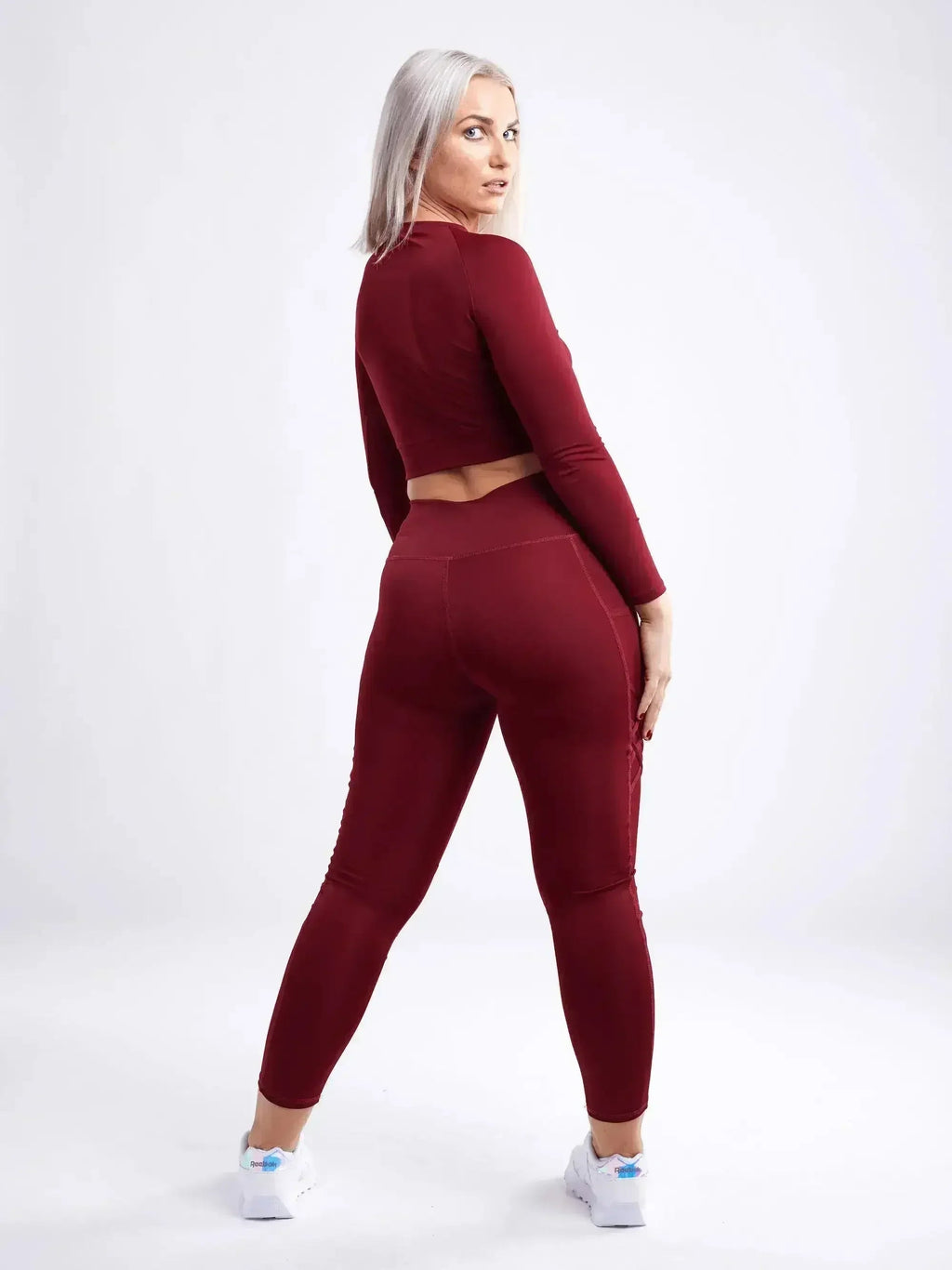 Long-Sleeve Crop Top by Femstylo
