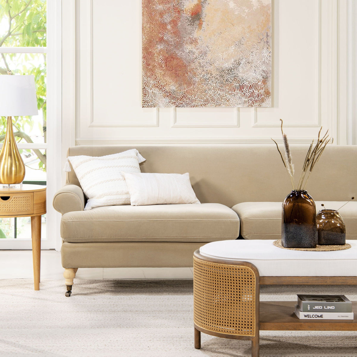 Alana Lawson - Two Cushion Tightback Sofa by Unique Piece Furniture