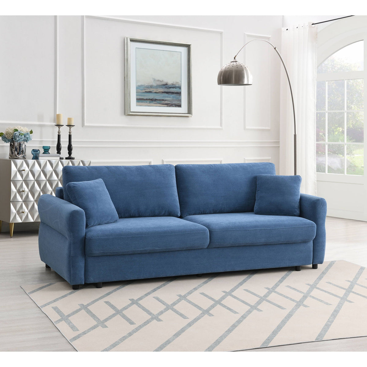Haran - Pull Out Sleeper Sofa With Storage by Unique Piece Furniture