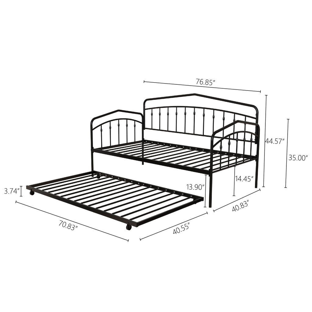 Fox - Daybed With Twin Trundle by Unique Piece Furniture