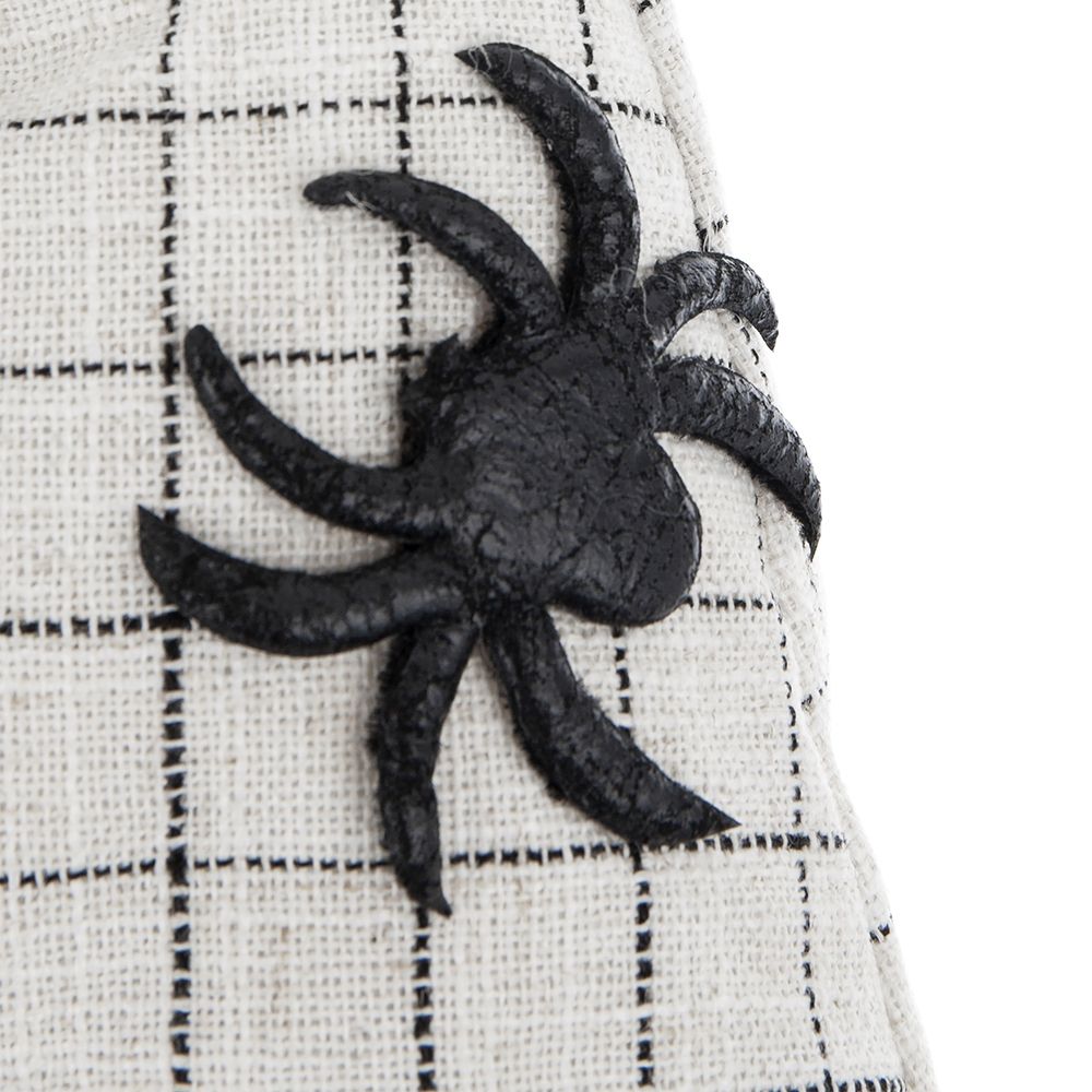 Sitting Gnome With Hat Spider, For Halloween Decor by Unique Piece Furniture