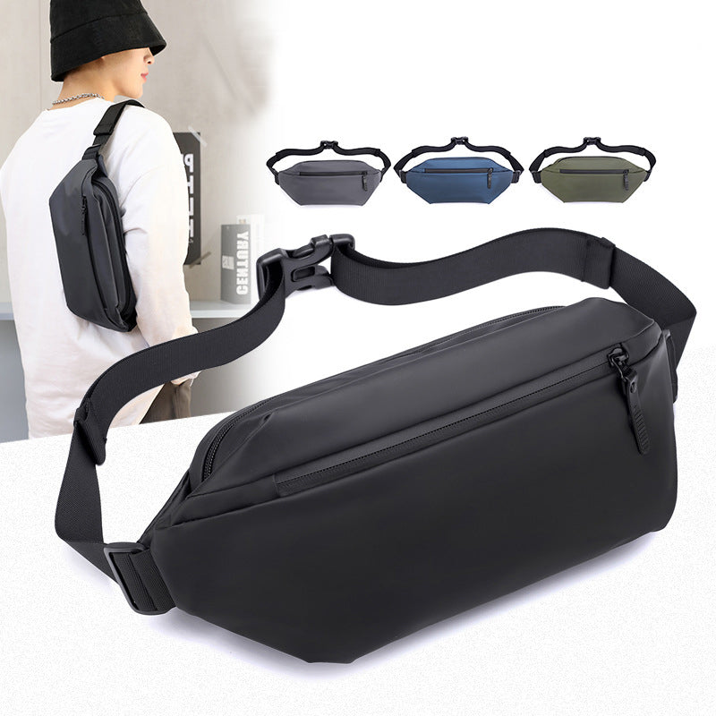 Fanny Pack for Men Women Water Resistant Large Hiking Waist Bag Pack Carrying All Phones for Running Walking Traveling by WAUTTON