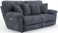 Paxon - Deep Seat Power Reclining Sofa With Power Adjustable Headrest - Smoke by Unique Piece Furniture