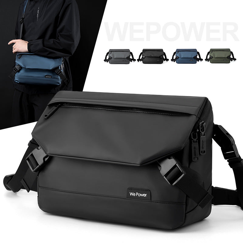 Messenger Bag, Crossbody Bag Shoulder Bag for Men Water Resistant Man Bag Man Purse for Business Office by WAUTTON