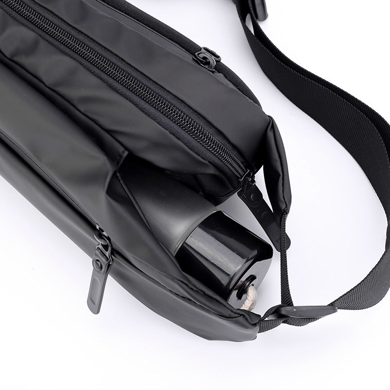 Fanny Pack for Men Women Water Resistant Large Hiking Waist Bag Pack Carrying All Phones for Running Walking Traveling by WAUTTON