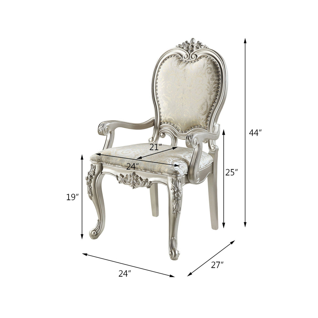 Bently - Arm Chair (Set of 2) - Champagne by Unique Piece Furniture