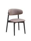 Lanae - Polished Microfiber Side Chair (Set of 2) - Gray by Unique Piece Furniture