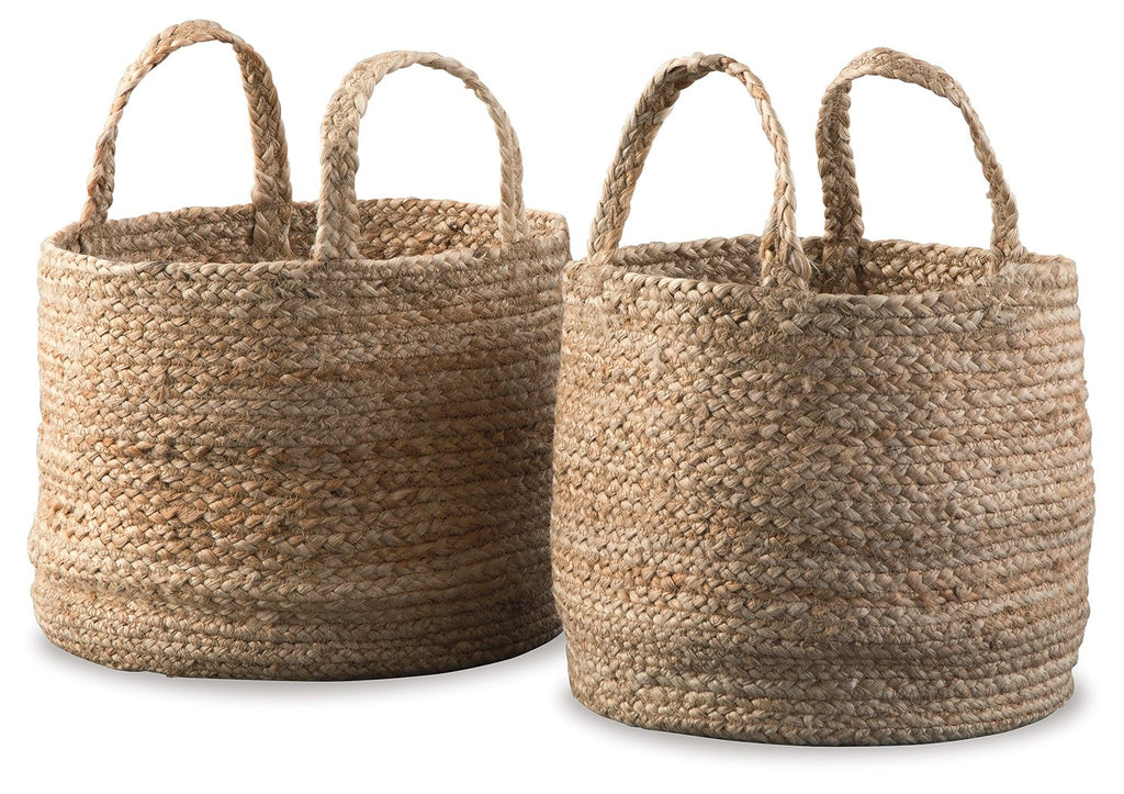 Brayton - Basket Set (Set of 2) - Natural by Unique Piece Furniture