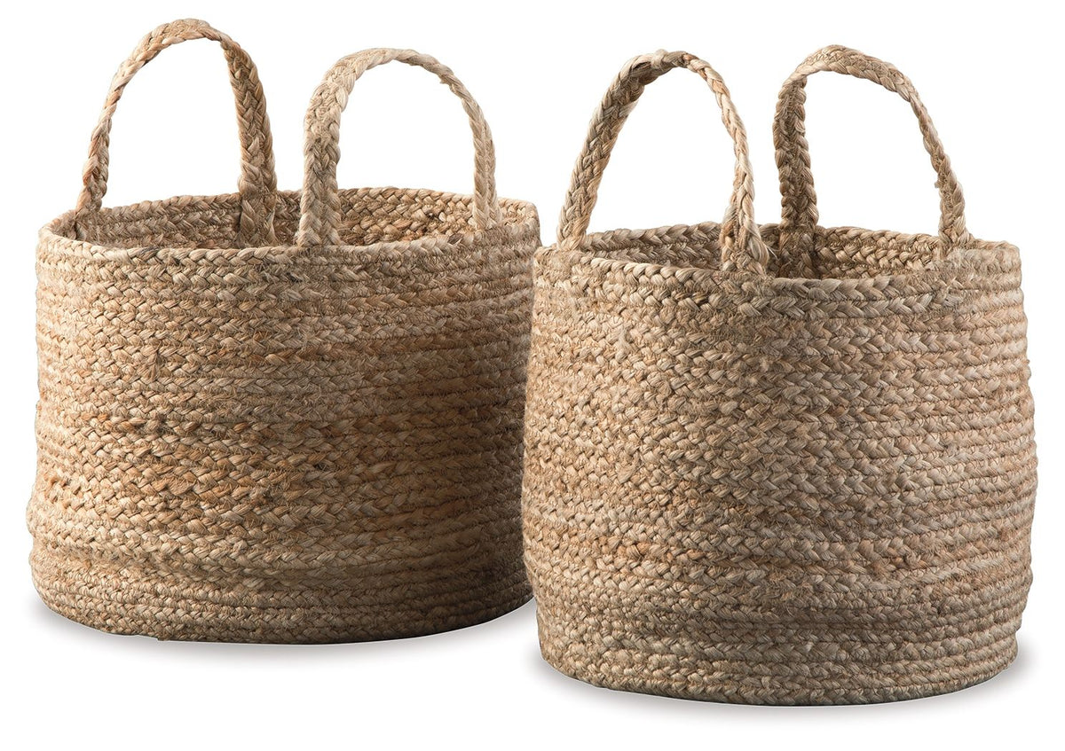 Brayton - Basket Set (Set of 2) - Natural by Unique Piece Furniture