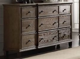 Baudouin - Weathered Dresser - Oak by Unique Piece Furniture