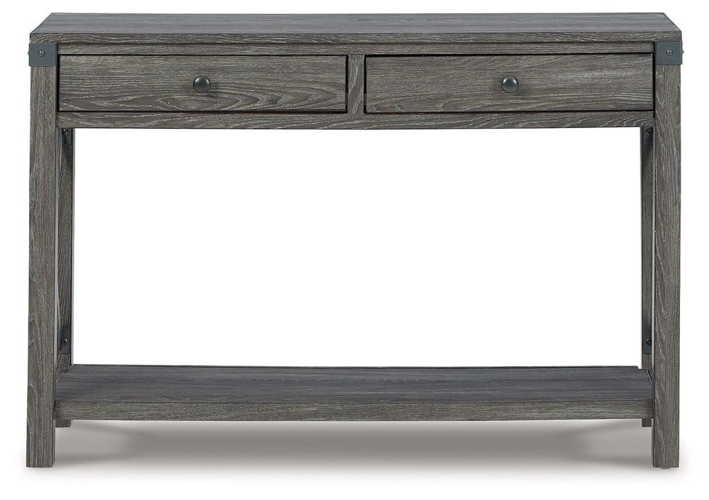 Freedan - Console Sofa Table - Grayish Brown by Unique Piece Furniture