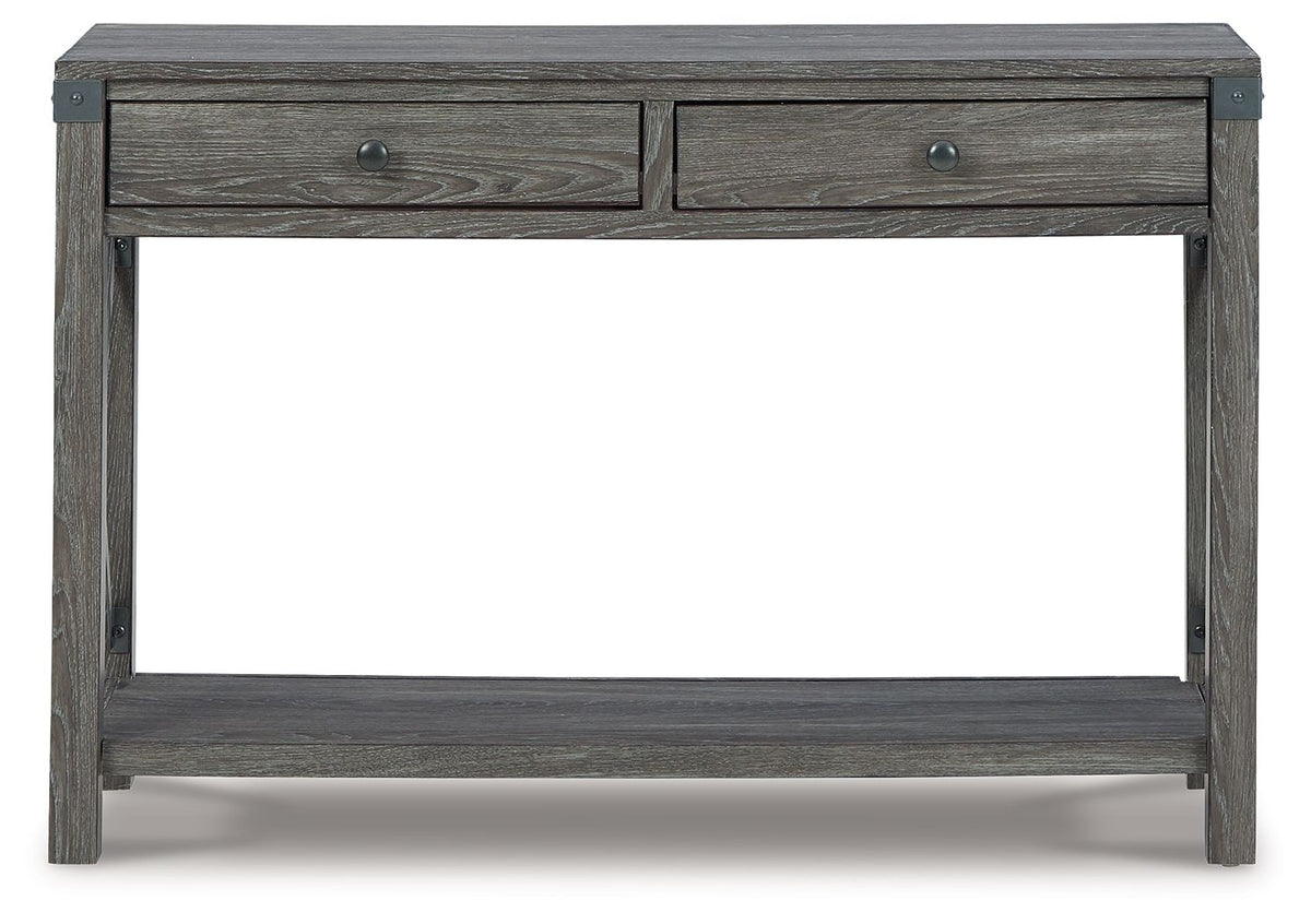 Freedan - Console Sofa Table - Grayish Brown by Unique Piece Furniture
