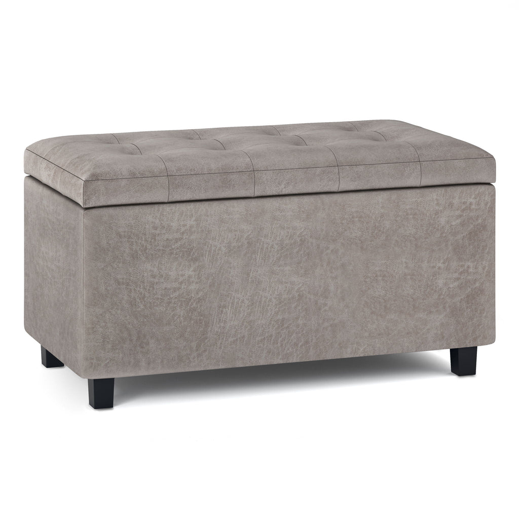 Cosmopolitan - Upholstered Storage Ottoman by Unique Piece Furniture