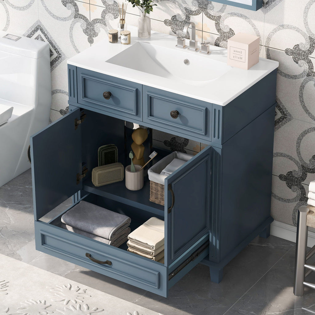 Bathroom Vanity With Sink, Storage Cabinet by Unique Piece Furniture