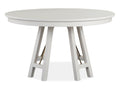 Heron Cove - Round Dining Table - Chalk White by Unique Piece Furniture