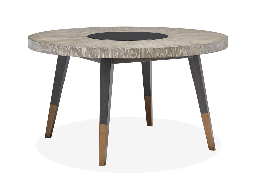 Ryker - Round Dining Table - Homestead Brown by Unique Piece Furniture