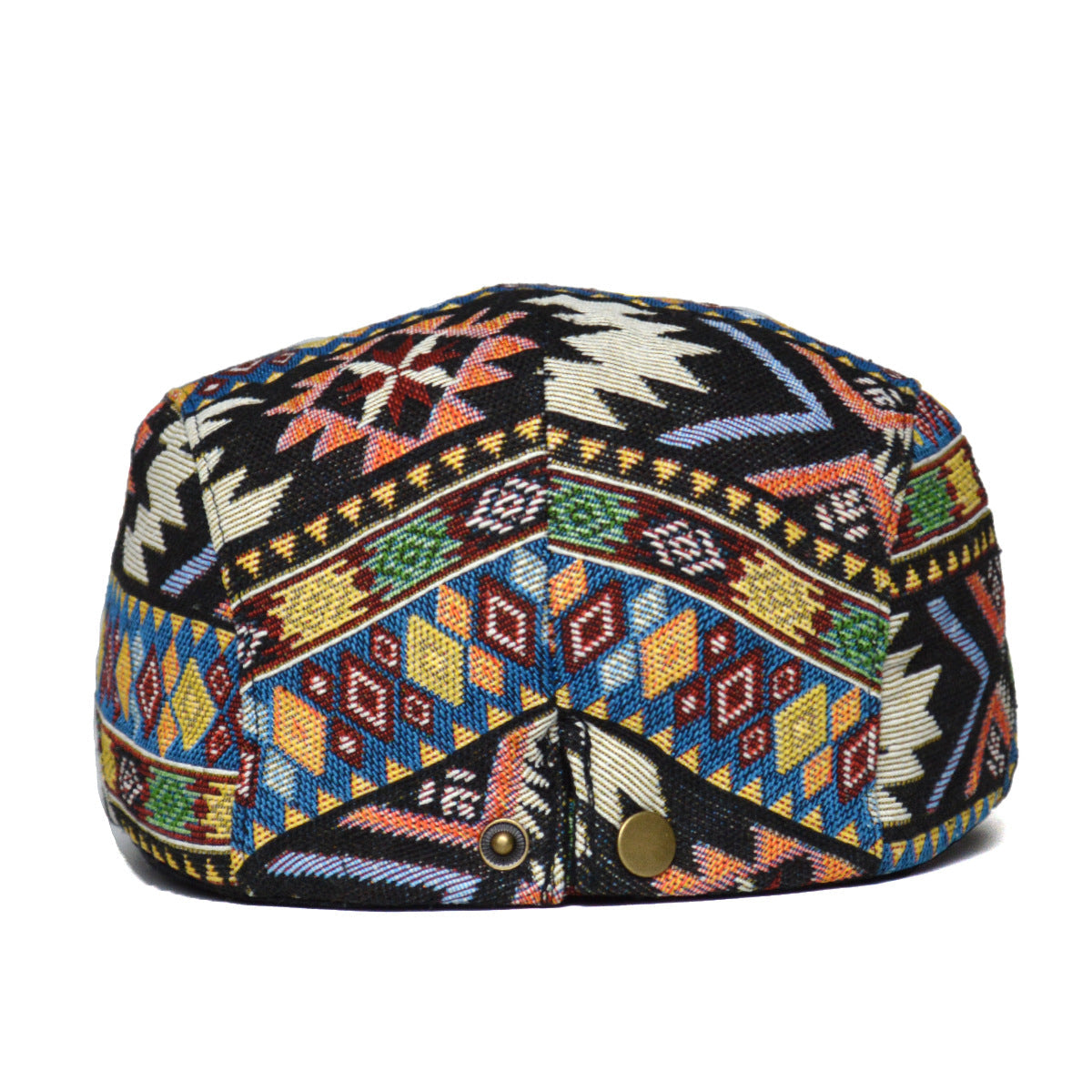 Women’s Retro Beret Hat – Chic British Style Ethnic Beret by FitiqueFit