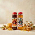 Raw Honey & Hot Honey Duo - Sweet Heat 2-Pack Gift Set | Small Batch Farm Grown | Lady May by The Lady May