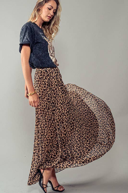 Fierce Flow Leopard Skirt by Fitkitty Culture Athleisure Wear, Yoga Wear & Women's Clothing