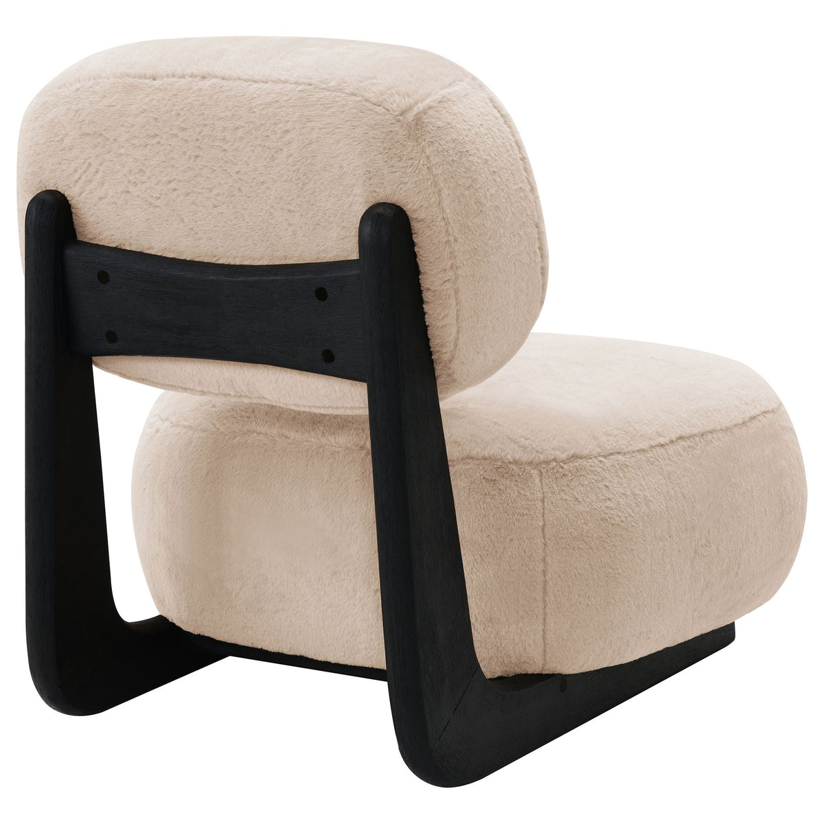 Duffie Upholstered Armless Accent Chair Camel by Unique Piece Furniture