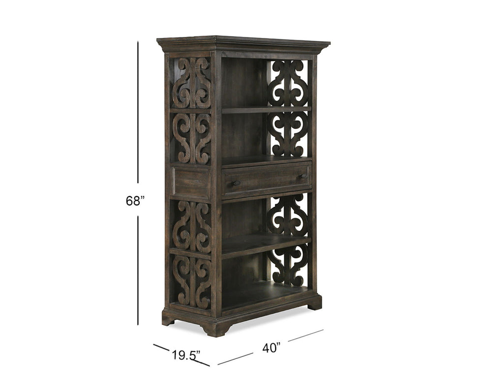 Bellamy - Bookcase - Peppercorn by Unique Piece Furniture