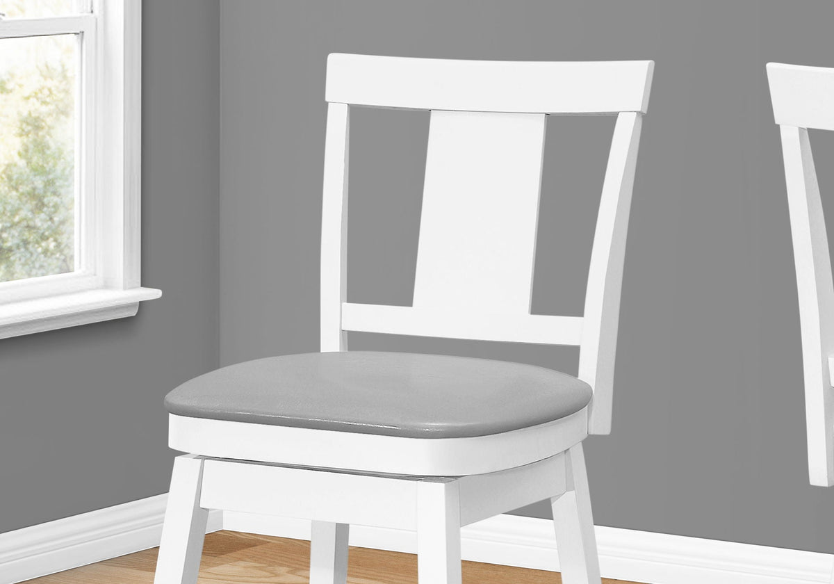 Swivel Bar Stool Counter Height, Transitional (Set of 2) by Unique Piece Furniture