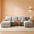 2 Piece Fabric Sectional Sofa With Reversible Chaise by ShipItFurniture