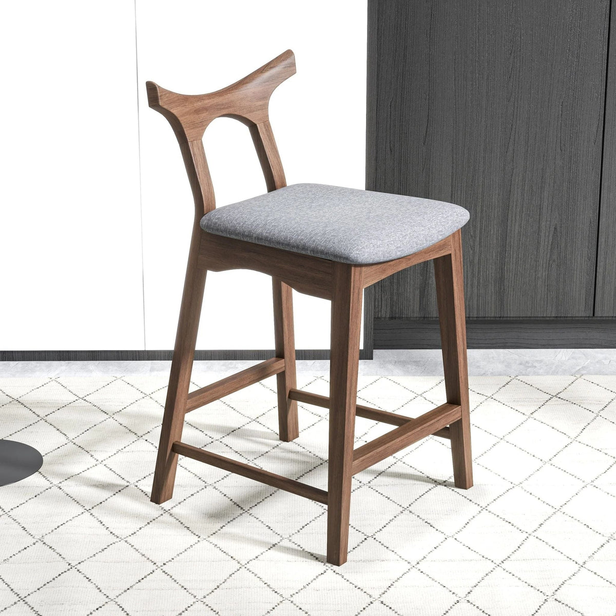Hester - Upholstered, Square Bar Chair (Set of 2) by Unique Piece Furniture