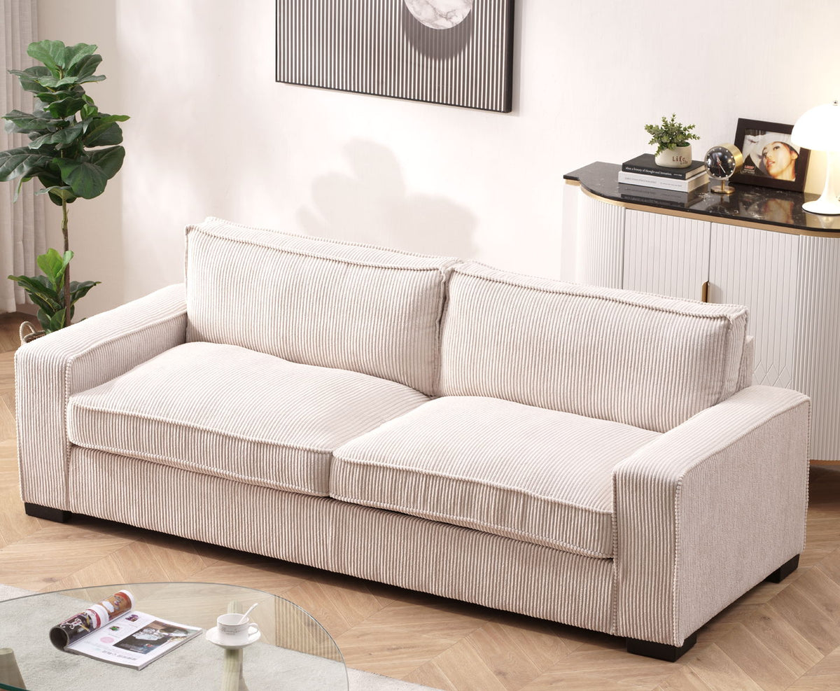Luxe - Sofa With Sleek Design, Spacious And Comfortable 3 Seater Couch by Unique Piece Furniture