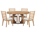 Round Dining Table Set For 4 With Chairs by Unique Piece Furniture