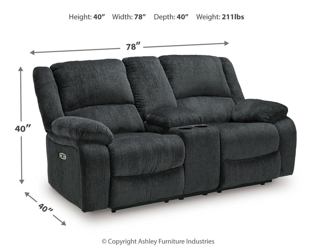 Draycoll - Reclining Loveseat by Unique Piece Furniture