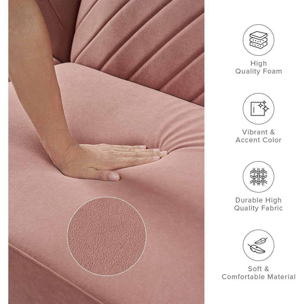 Chloe Futon Sofa Bed With Adjustable Back And Tapered Legs by ShipItFurniture