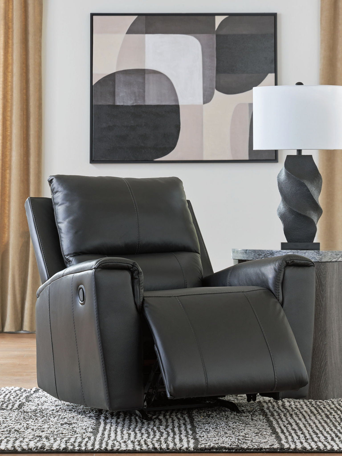 Glossmore - Rocker Recliner - Black by Unique Piece Furniture
