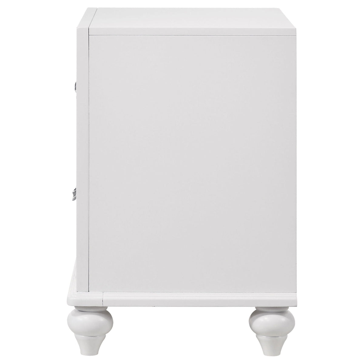 Barzini 2-drawer Nightstand White by Unique Piece Furniture