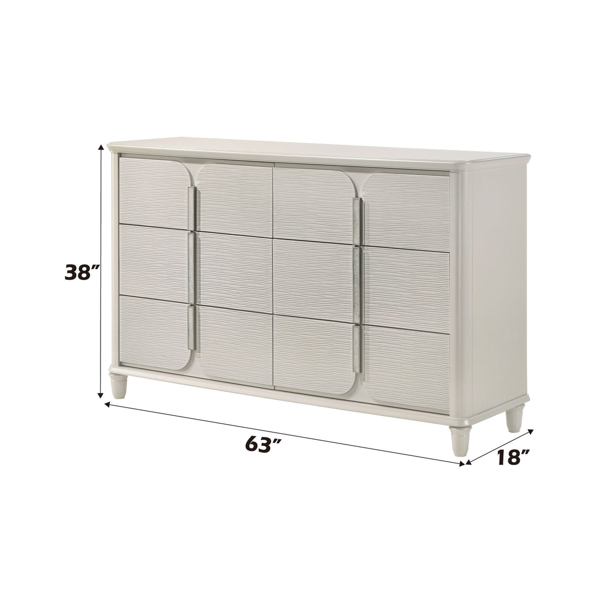 Laveda - Dresser - White by Unique Piece Furniture