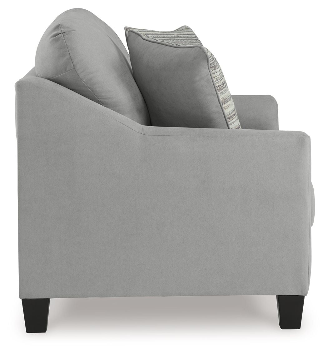 Adlai - Loveseat - Shadow by Unique Piece Furniture