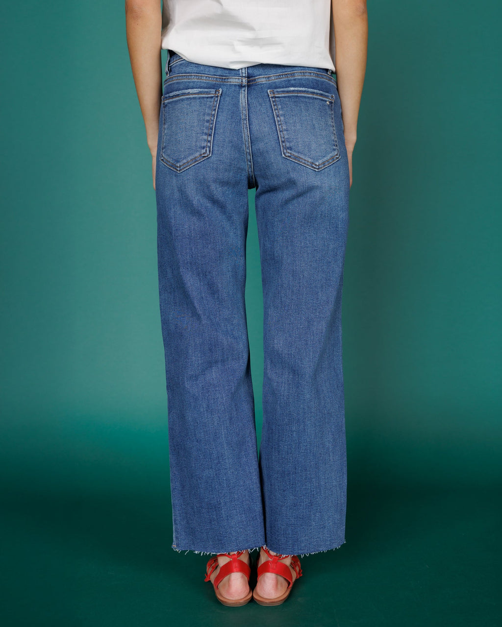 High Rise Wide Leg by Downeast