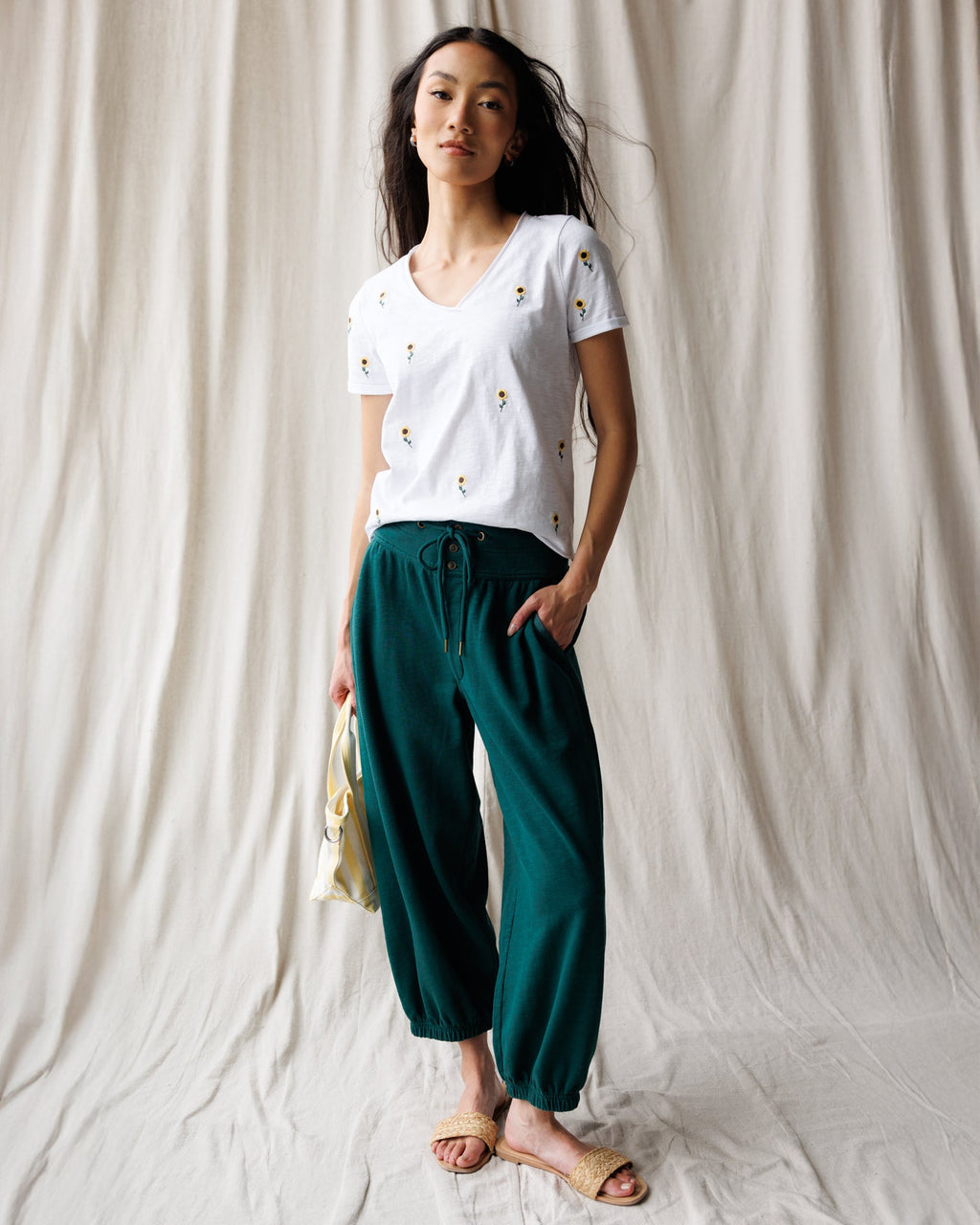 Sunflower Fields Tee by Downeast
