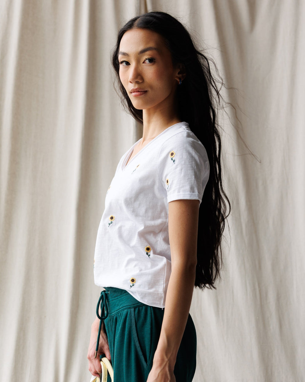Sunflower Fields Tee by Downeast