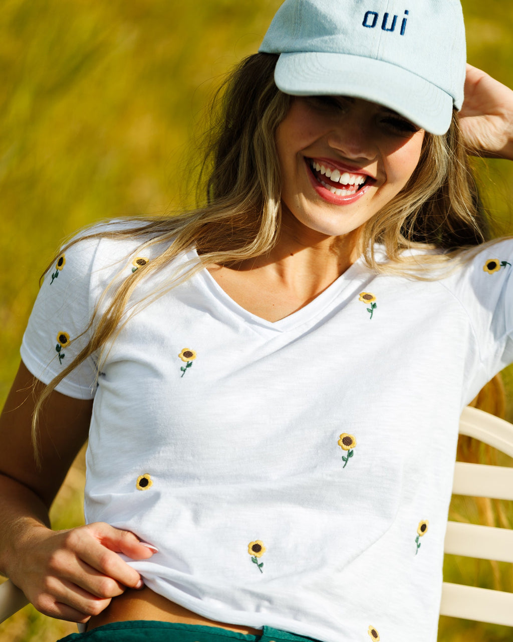 Sunflower Fields Tee by Downeast