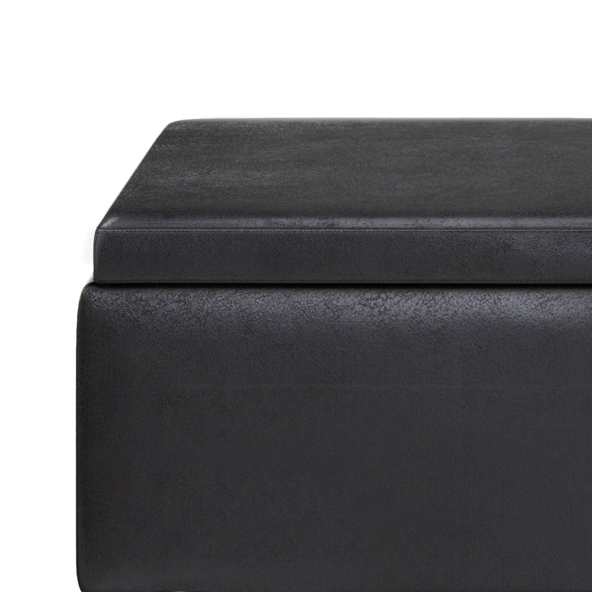 Owen - Tray Top Small Coffee Table Upholstered Storage Ottoman by Unique Piece Furniture