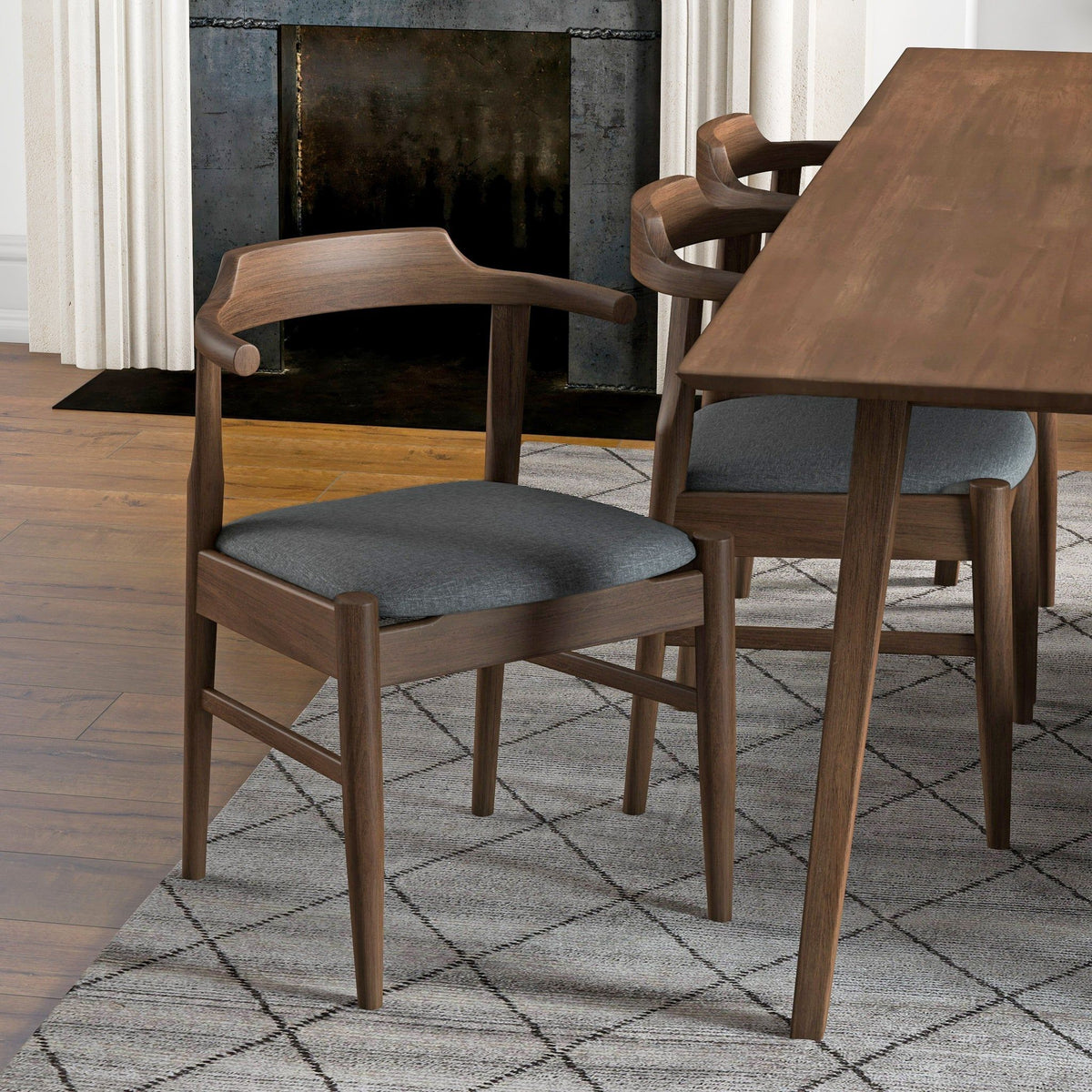 Daisy - Mid-Century Modern Dining Chair (Set of 2) by Unique Piece Furniture